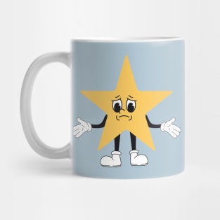 Retro Starboy Sad Face Mug